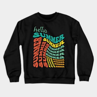 hello summer Crewneck Sweatshirt